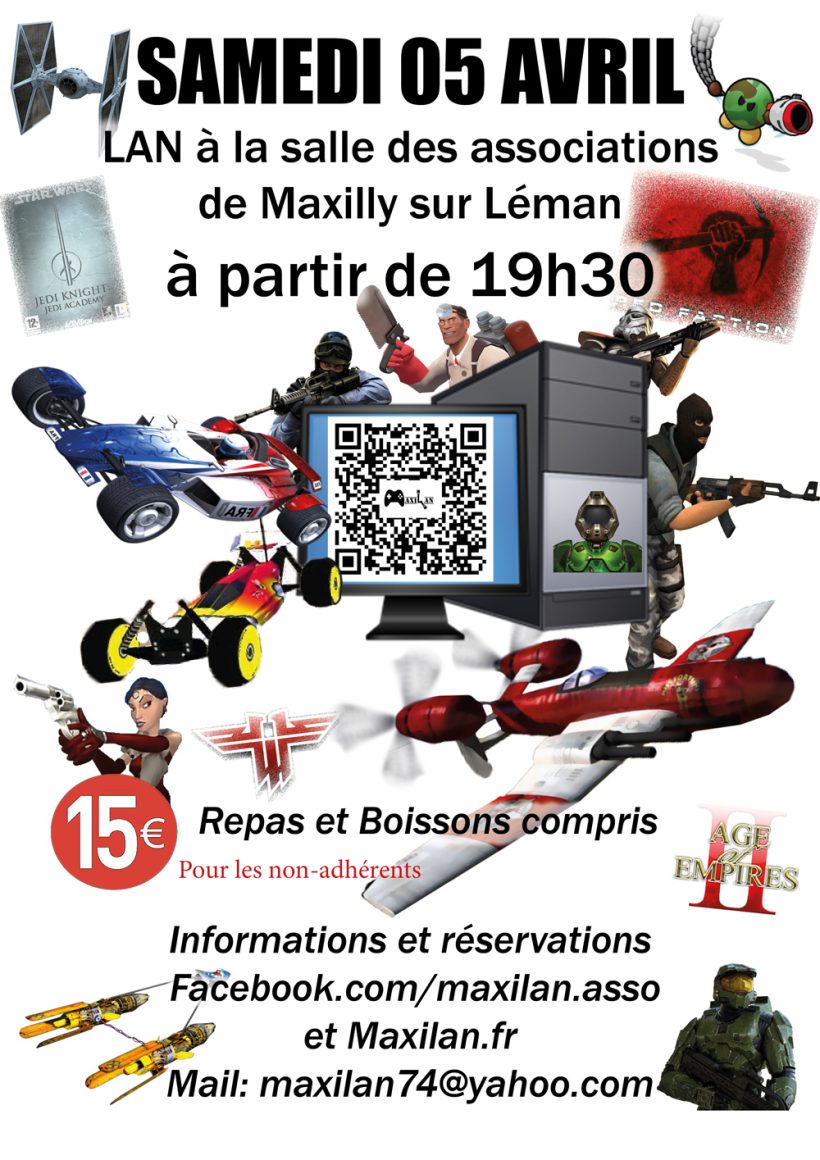 5 avril Lan affiche